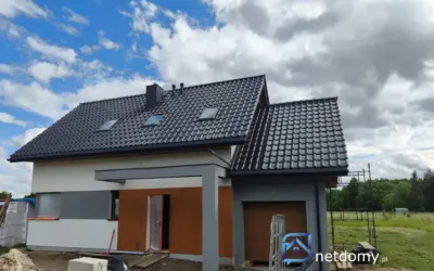 Dom wolnostojący w Mokrem koło Grudziądza 208 m2 z działką 1171 m2 - Netdomy