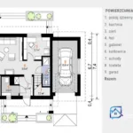 Dom wolnostojący w Mokrem koło Grudziądza 208 m2 z działką 1171 m2 - Netdomy