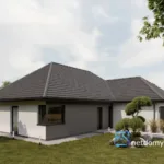 Nowoczesny parterowy dom z garażem i widokiem na Karkonosze – Cieplice Śląskie-Zdrój - Netdomy