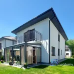Nowoczesny dom bliźniak 172 m2 przy lesie – Justynów koło Łodzi - Netdomy