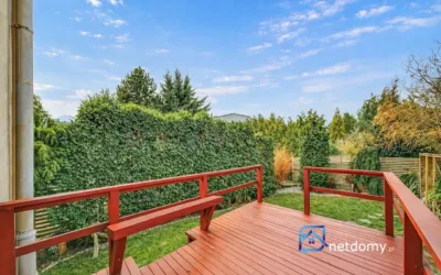 Skrajny segment 117 m² z ogrodem – Ptasie Osiedle, Katowice Kanarków - Netdomy