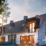Bliźniak z garażami i dużą działką – Gniewomirowice k. Legnicy, 8 pokoi 240 m² - Netdomy