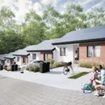 Zielony Zakątek – kompaktowy szeregowiec 4‑pok. z ogródkiem, Legnica - Netdomy
