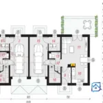 Bliźniak z garażami i dużą działką – Gniewomirowice k. Legnicy, 8 pokoi 240 m² - Netdomy