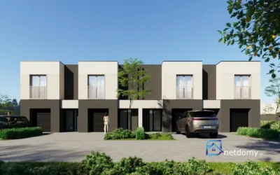 Energooszczędny segment z garażem i ogrodem 100 m² – Mistrzowska, Szczecin - Netdomy