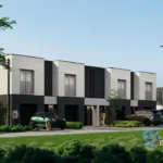 Energooszczędny segment z garażem i ogrodem 100 m² – Mistrzowska, Szczecin - Netdomy