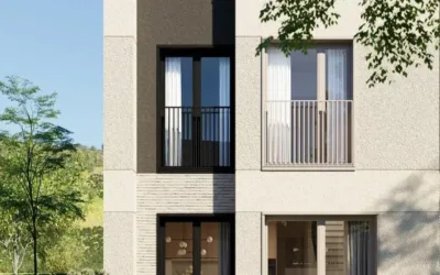 Energooszczędny segment z garażem i ogrodem 100 m² – Mistrzowska, Szczecin - Netdomy