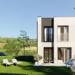 Energooszczędny segment z garażem i ogrodem 100 m² – Mistrzowska, Szczecin - Netdomy