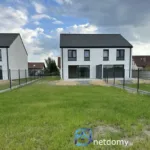 Nowy dom bliźniak 106 m² z ogrodem i garażem - Załom/Pucice pod Szczecinem - Netdomy
