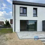 Nowy dom bliźniak 106 m² z ogrodem i garażem - Załom/Pucice pod Szczecinem - Netdomy