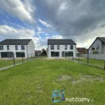 Nowy dom bliźniak 106 m² z ogrodem i garażem - Załom/Pucice pod Szczecinem - Netdomy