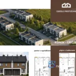Nowy szeregowiec 62 m² z ogródkiem w Koninie przy ulicy Grójeckiej - Netdomy