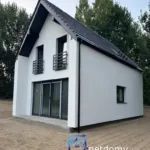 Nowoczesny wolnostojący dom z użytkowym poddaszem w zielonej części Jastrzębia-Zdroju - Netdomy