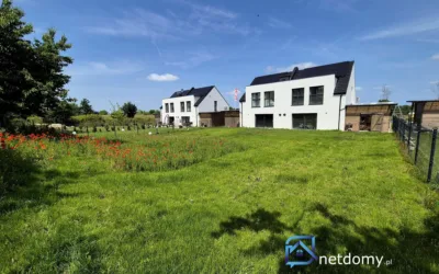 Energooszczędny bliźniak 111 m² z ogrodem przy Szczecinie – Radziszewo - Netdomy