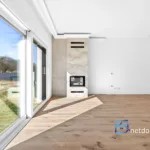 Energooszczędny bliźniak 111 m² z ogrodem przy Szczecinie – Radziszewo - Netdomy