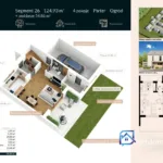 Nowy dom bliźniak z dużą działką 740 m² we Włocławku - Netdomy