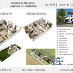 Nowy bliźniak z garażem i ogrodem – Legnica, ul. Podolska - Netdomy