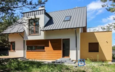 Nowoczesny dom z garażem – Poznań, Szczepankowo – 148 m2 – zdjęcie 2