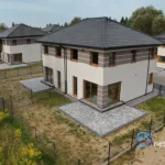 Bliźniak 6 pokoi z pompą ciepła – Poznań Szczepankowo - Netdomy
