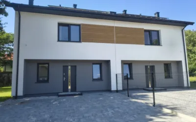 Bliźniak 102 m2 z fotowoltaiką w Ostrówku