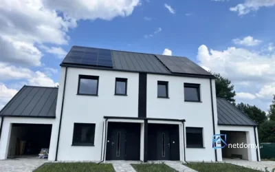 Dom dwulokalowy 109,44 m2 w Potaszach przy ul. Jabłoniowej
