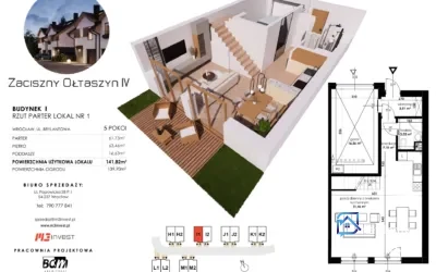 Dom bliźniak na sprzedaż – Wrocław – rynek pierwotny – ujęcie 2