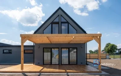 Dom wolnostojący 105 m2 z garażem 38,5 m2 w Górkach Małych