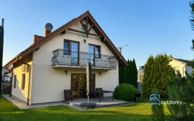 Zadbany dom 162 m2 z pompą ciepła i garażem w Brzezinach
